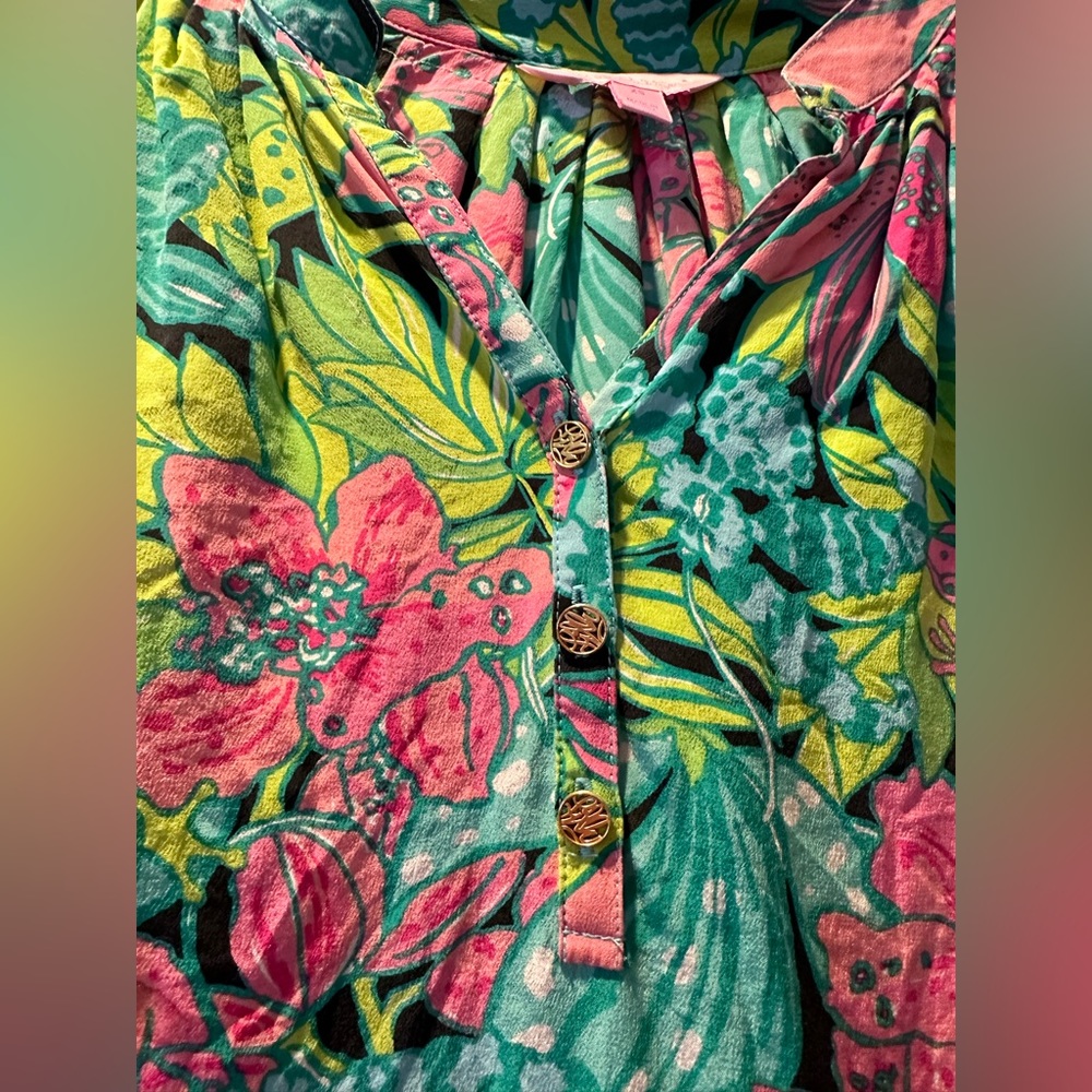 Lily Half Button Down - image 3